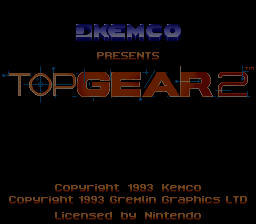 Top Gear 2 (USA) demo