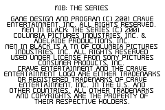Men in Black - The Series (Europe) demo