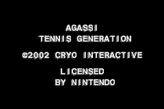 Agassi Tennis Generation (Europe) (En,Fr,De,Es,It) demo