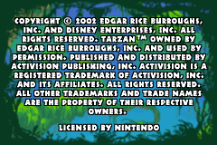 Tarzan - Return to the Jungle (USA, Europe) demo
