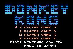 Famicom Mini 02 - Donkey Kong (Japan) (En) demo