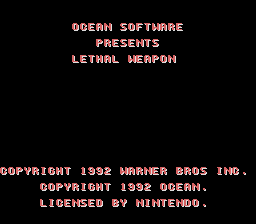 Lethal Weapon (Europe) demo
