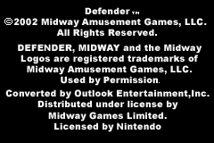 Defender - For All Mankind (Europe) (En,Fr,De,Es,It) demo