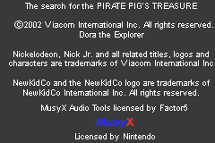 Dora the Explorer - The Search for the Pirate Pig's Treasure (USA) demo