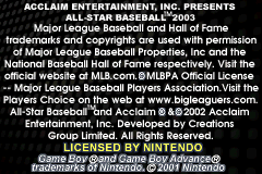 All-Star Baseball 2003 (USA) demo