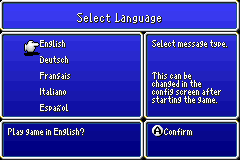 Final Fantasy IV Advance (Europe) (En,Fr,De,Es,It) demo