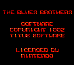Blues Brothers, The (Europe) (Beta) demo