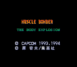 Muscle Bomber - The Body Explosion (Japan) demo