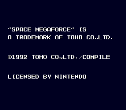 Space Megaforce (USA) demo