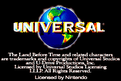 Land Before Time, The - Into the Mysterious Beyond (Europe) (En,Fr,De,Es,It,Nl,Pt,Da) demo