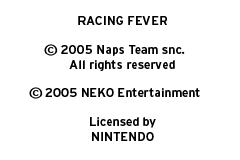 Racing Fever (France) demo