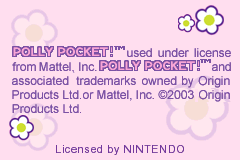 Polly Pocket! - Super Splash Island (Europe) (En,Fr,De,Es,It) (Vivendi) demo