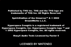 Spirit - Stallion of the Cimarron - Search for Homeland (Europe) demo