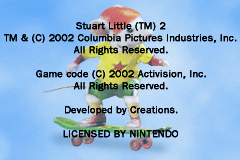 Stuart Little 2 (USA, Europe) demo
