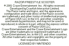 Razor Freestyle Scooter (USA) demo