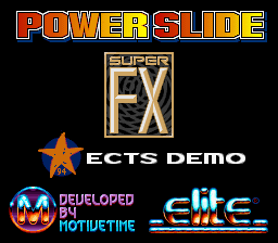 Power Slide (Europe) (Proto) (1994-04-12) demo
