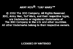 Army Men - Turf Wars (USA) demo