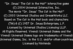 Cat in the Hat, The (Europe) (En,Fr,De,Es,It) demo