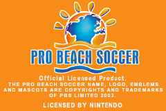 Pro Beach Soccer (Europe) (En,Fr,De,Es,It,Pt) demo