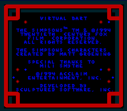 Virtual Bart (Japan) (En) demo