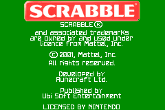 Scrabble (Europe) (En,Fr,De,Es) demo
