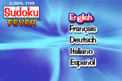 Global Star - Sudoku Fever (Europe) (En,Fr,De,Es,It) demo