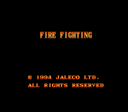 Fire Fighting (Japan) demo