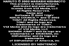Naruto - Ninja Council (USA) demo