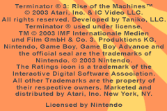 Terminator 3 - Rise of the Machines (Europe) (En,Fr,De,Es,It) demo