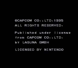Mega Man 7 (Europe) demo