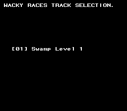 Wacky Races (Europe) (Proto) demo