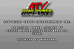 ATV - Quad Power Racing (Europe) (En,Fr,De,Es,It) (Rev 1) demo