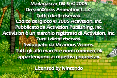 Madagascar (Italy) demo
