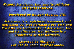 Mat Hoffman's Pro BMX (USA, Europe) demo