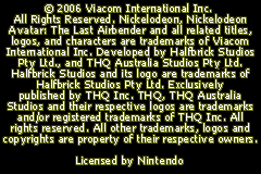 Avatar - The Last Airbender (USA) demo