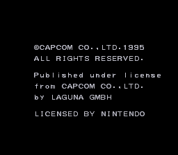Mega Man 7 (Europe) demo