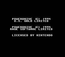 Power Drive (USA) (En,Fr,De,Es,Pt) (Proto) demo