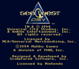 seaQuest DSV (Europe) demo