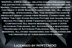 X-Men - The Official Game (Europe) (En,Fr,Es,It) demo