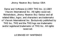 Jimmy Neutron Boy Genius (USA) demo