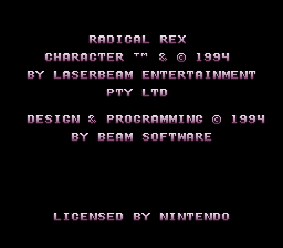 Radical Rex (Europe) demo