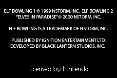 Elf Bowling 1 & 2 (USA) demo