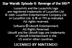 Star Wars - Episode III - Revenge of the Sith (USA) (En,Fr,Es) demo