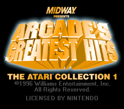 Arcade's Greatest Hits - The Atari Collection 1 (USA) (Beta) (1997-04-11) demo