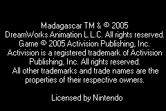 Madagascar - Operation Penguin (Europe) demo