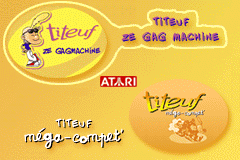 2 Jeux en 1 - Titeuf - Ze Gag Machine + Titeuf - Mega Compet (France) demo