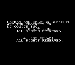 Batman Returns (Japan) (En) demo