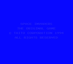 Space Invaders - The Original Game (Japan) demo