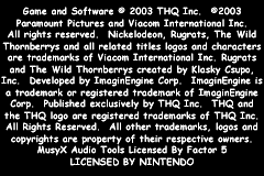 Rugrats - Go Wild (USA, Europe) demo