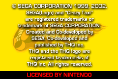 Crazy Taxi - Catch a Ride (Europe) (En,Fr,De,Es,It) demo